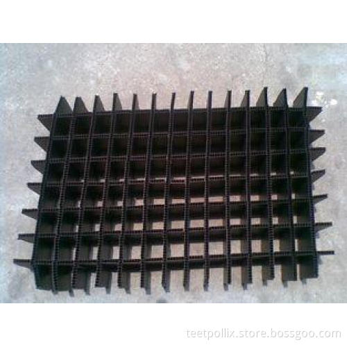 Black / White Heat resistance Foldable Plastic Divider Shee